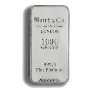 Baird & Co Platinum Bars