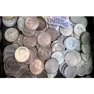 $1 FV - US 40% Silver Coinage - Kennedy Halves 65-69 - Junk Silver (2)