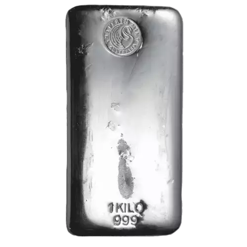 1 kg Perth Mint Silver Bar (2)