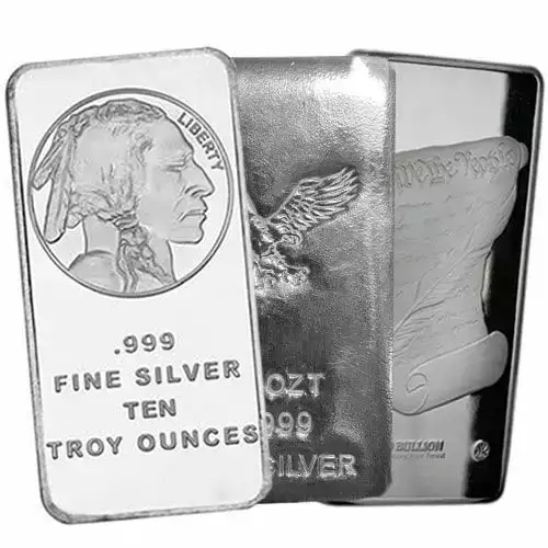 10oz Generic Silver Bar (2)