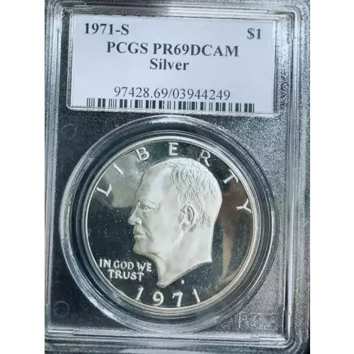 1971-S $1 Silver, DCAM