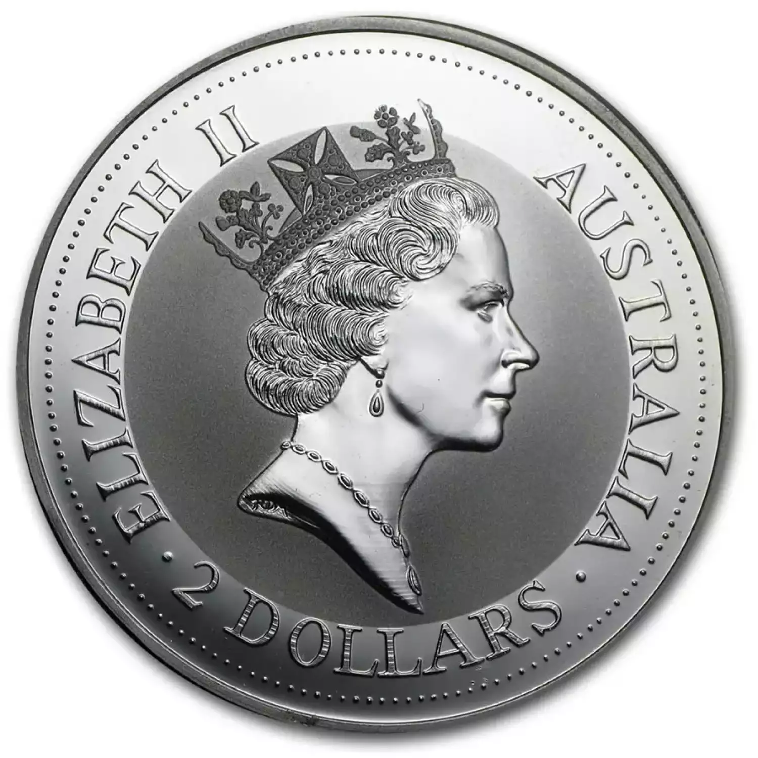 1992 2oz Australian Perth Mint Silver Kookaburra (2)