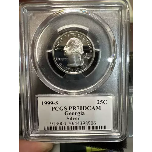 1999-S 25C Georgia Silver, DCAM