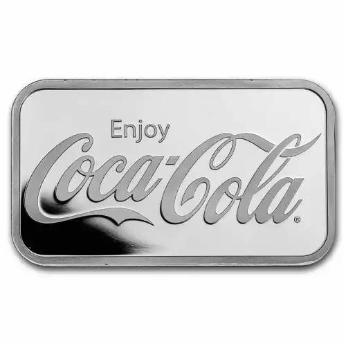 1oz Coca-Cola® 1 oz Silver I'd Like To Buy The World A Coke Bar (2)