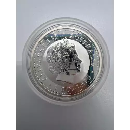2002 2oz Australian Perth Mint Silver Lunar: Year of the Horse (2)