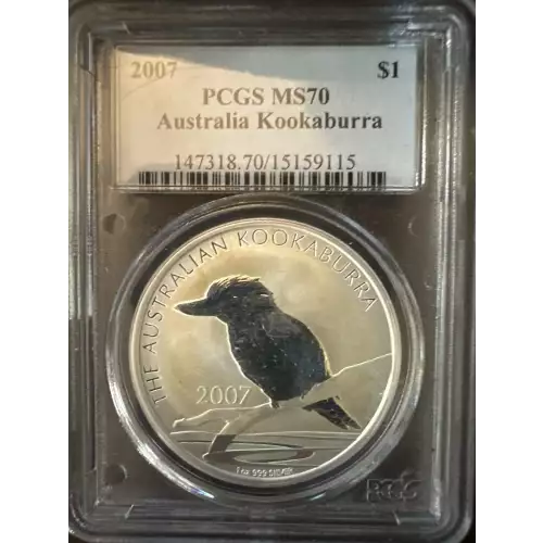 2007 $1 Kookaburra