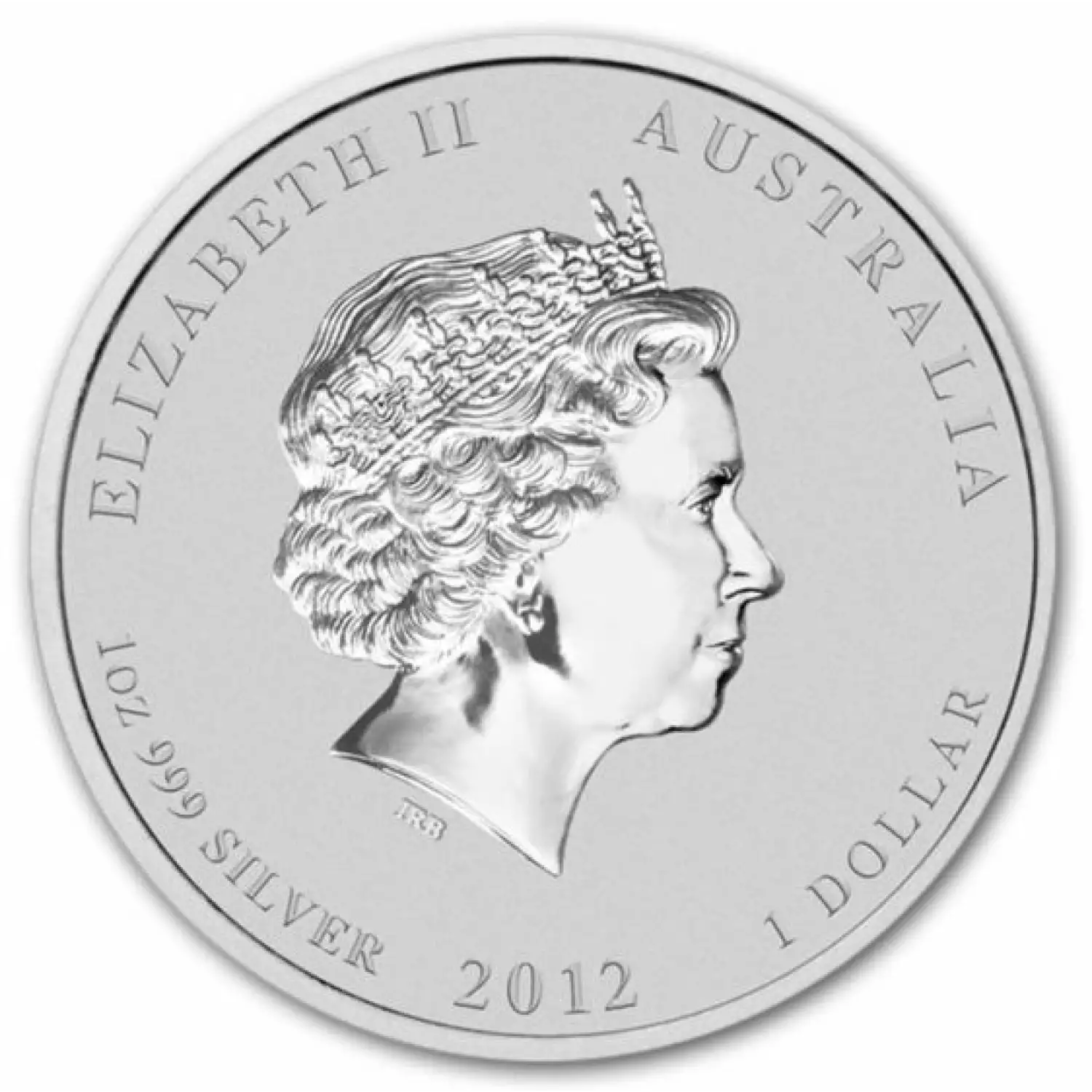 2012 1oz Australian Perth Mint Silver Lunar II: Year of the Dragon (2)