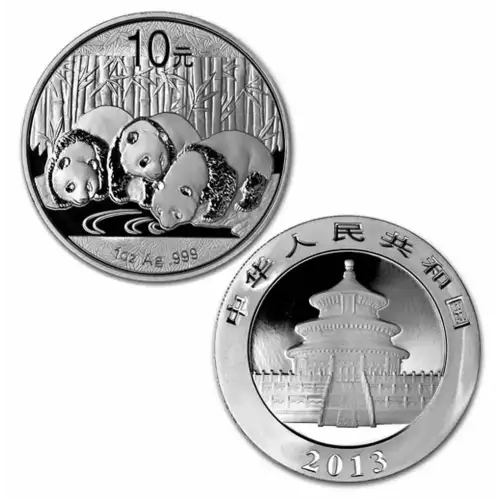 2013 1oz Chinese Silver Panda