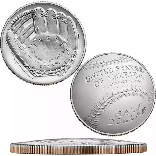 2014 D Baseball Hall of Fame Uncirculated Clad Half Dollar (2)
