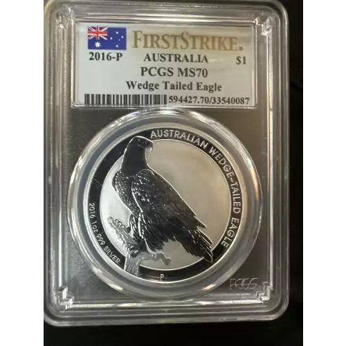 2016-P $1 Wedge Tailed Eagle First Strike