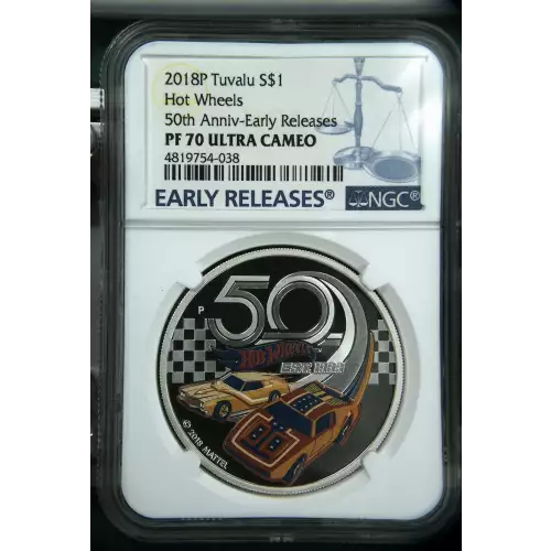 2018P Hot Wheels 50th Anniv-Early Releases ULTRA CAMEO (2)