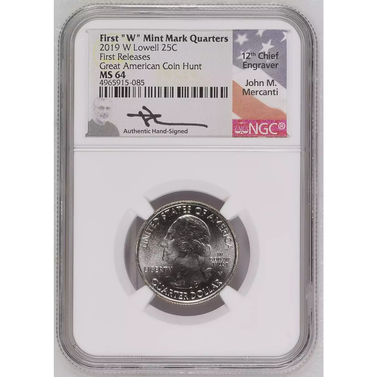 2019 W First Releases Great American Coin Hunt First 
