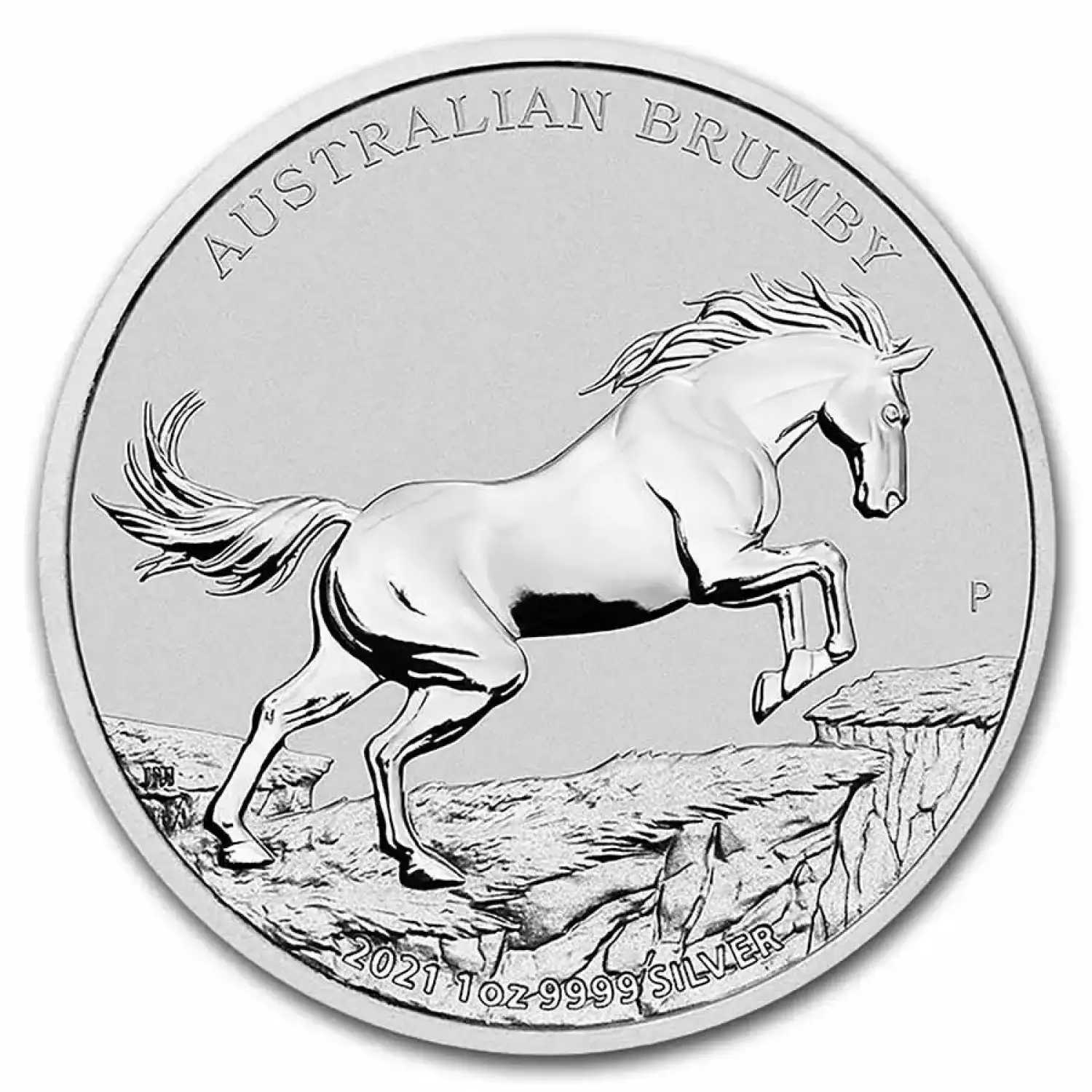 2021 1oz Silver Australian Brumby Horse Coin (2)