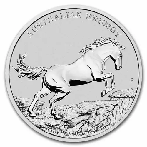 2021 1oz Silver Australian Brumby Horse Coin (2)