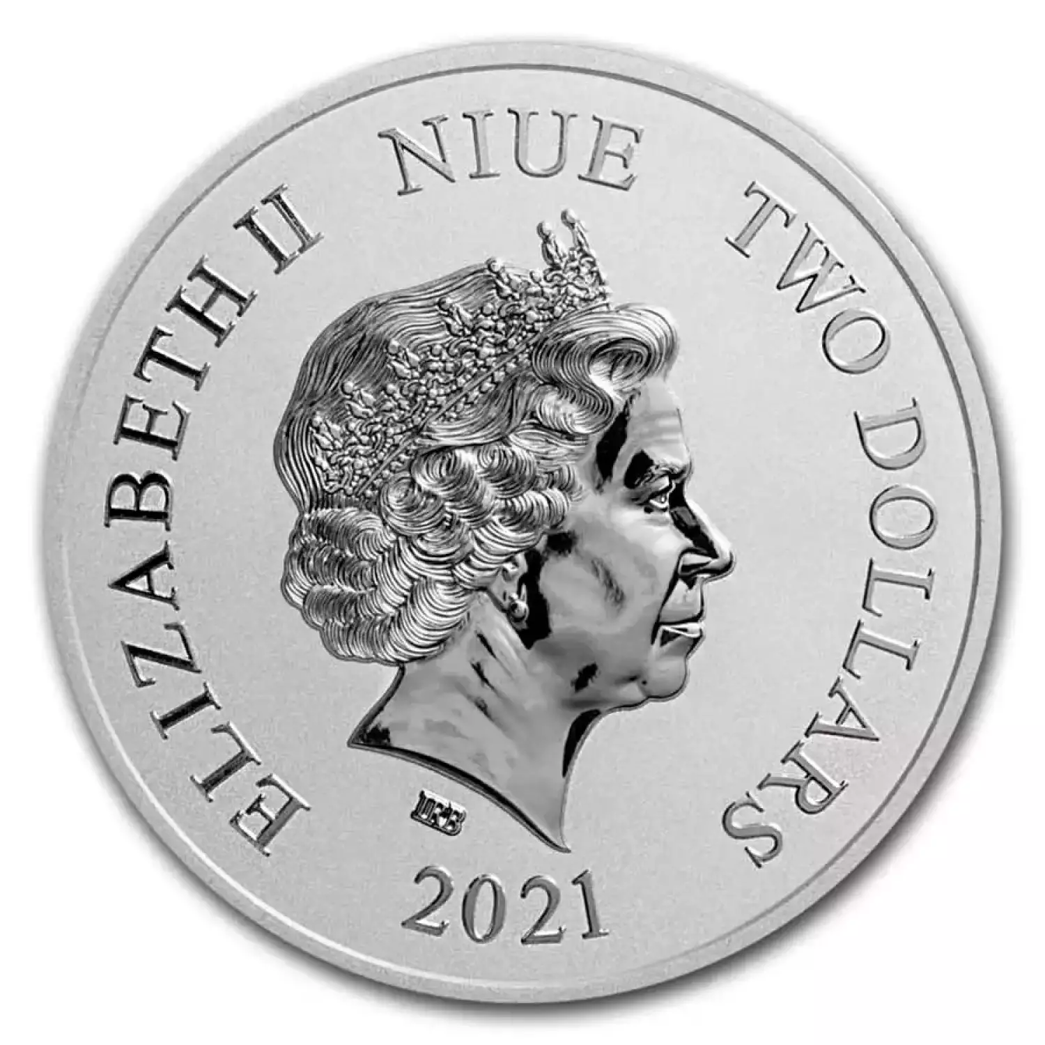 2021 Niue 1 oz Silver $2 Disney Mickey Mouse Christmas Coin (2)