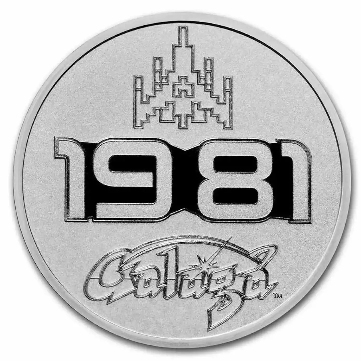 2021 Niue 1 oz Silver $2 GALAGA™ 40th Anniversary Coin (2)
