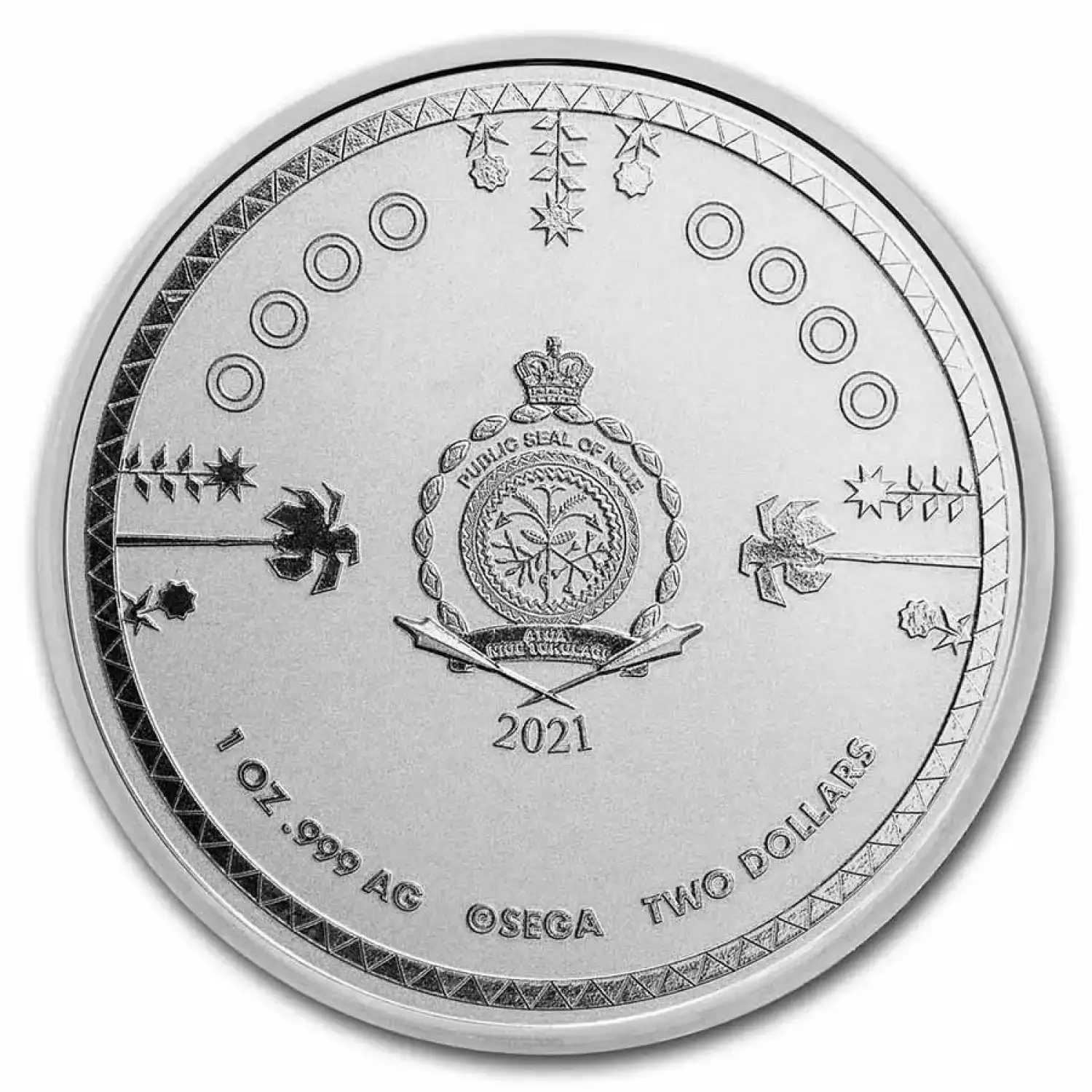 2021 Niue 1 oz Silver Sonic the Hedgehog 30th Anniversary Coin