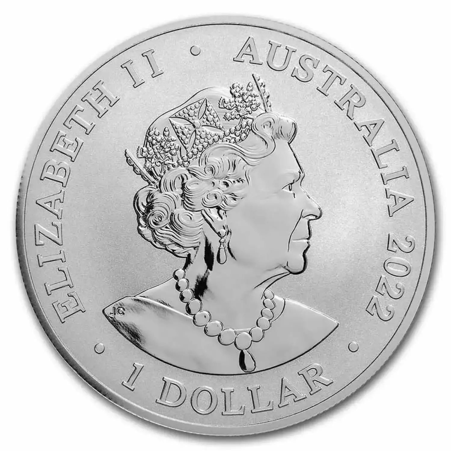 2022 1 oz Silver Australia $1 Dusky Dolphin Coin