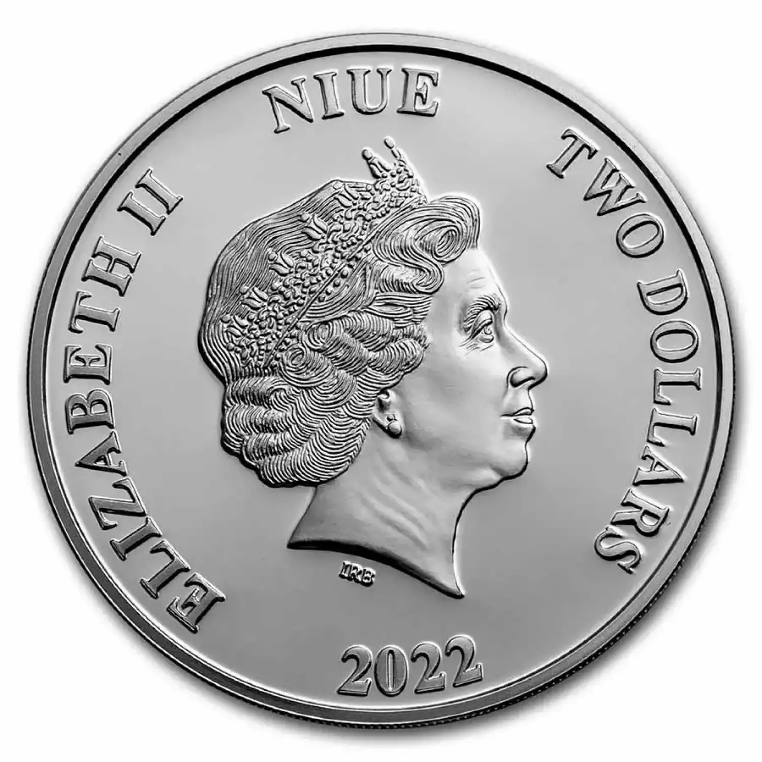 2022 1oz $2 Silver Proof Niue Disney Star Wars Mandalorian Grogu Coin (4)