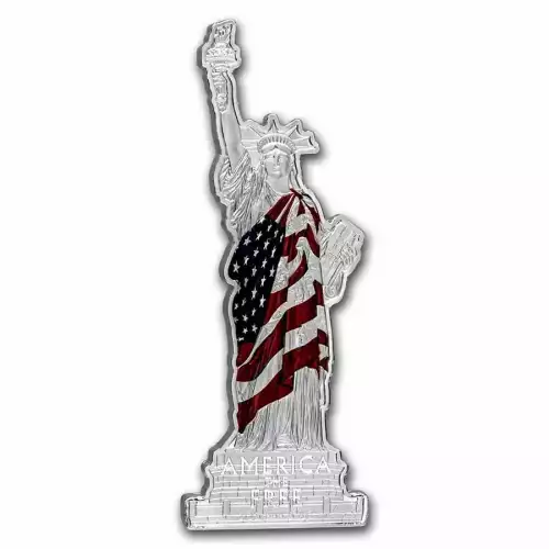 2022 PAMP 2oz $5 Silver Statue of Liberty America the Free SI Solomon Islands (2)