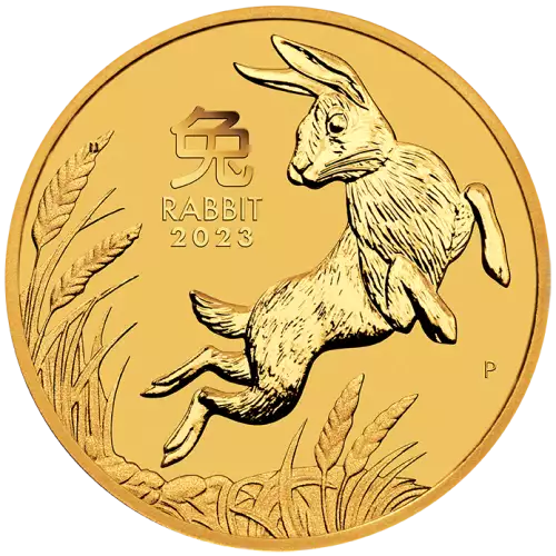 2023 10oz Australian Perth Mint Gold Lunar III: Year of the Rabbit (2)