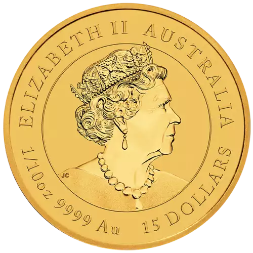 2023 1/10oz Australian Perth Mint Gold Lunar III: Year of the Rabbit (3)