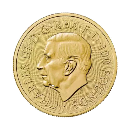 2024 1 oz British Tudor Beasts: Seymour Unicorn Gold Coin (3)