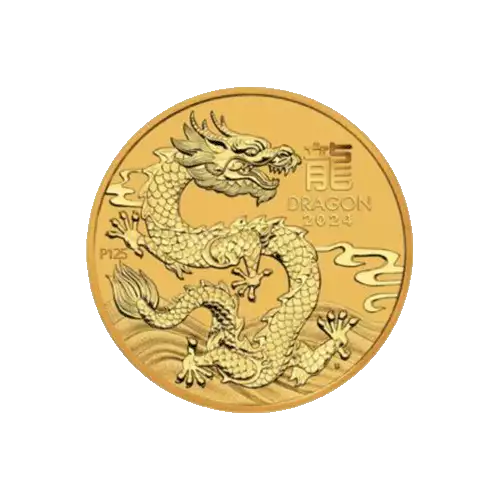 2024 1/20oz Australian Perth Mint Gold Lunar III: Year of the Dragon (3)