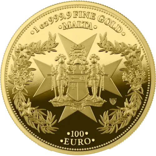 2025 1 oz Malta - Golden Eagle - Limited Edition Gold Coin (2)