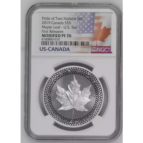 CANADA Silver 5 DOLLARS (2)