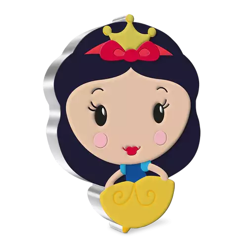 Disney Princess - 2021 1oz Snow White Silver Chibi Coin (2)