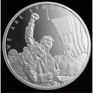 Donald J Trump Assassination Attempt 45th President 1oz Silver Proof Round (4)