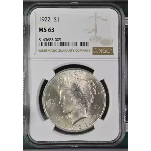 Peace Silver Dollar (2)