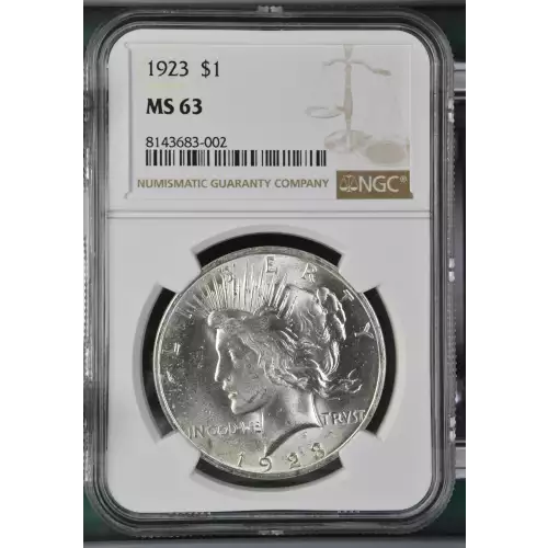 Peace Silver Dollar (2)