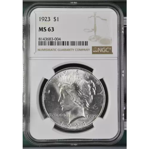 Peace Silver Dollar (2)