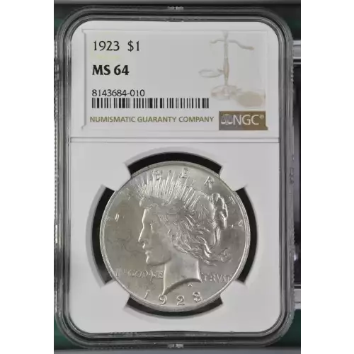 Peace Silver Dollar (2)
