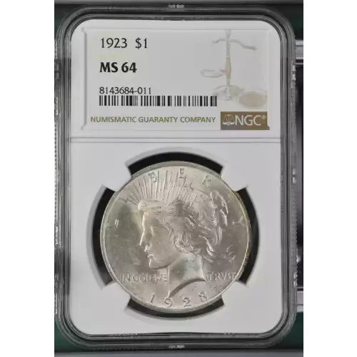 Peace Silver Dollar (2)