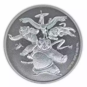 2023 Samoa 1 oz Silver Kung Fu Panda DreamWorksCoin (2)