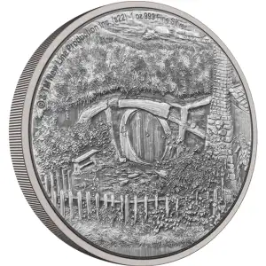 THE LORD OF THE RINGS - 2022 1oz The Shire  Silver Coin (2)