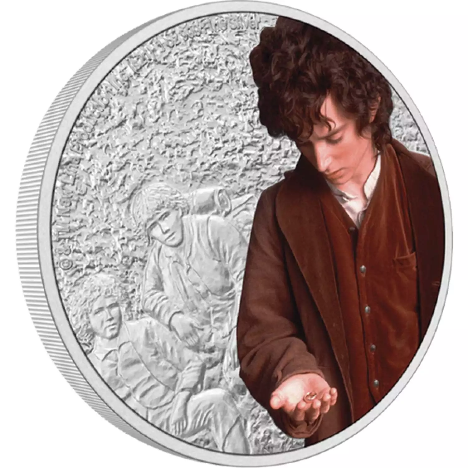 THE LORD OF THE RINGS - 2021 1oz Frodo Baggins Silver Coin (2)