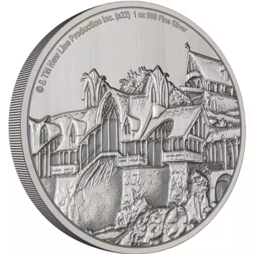 THE LORD OF THE RINGS - 2022 1oz Rivendell Silver Coin (3)