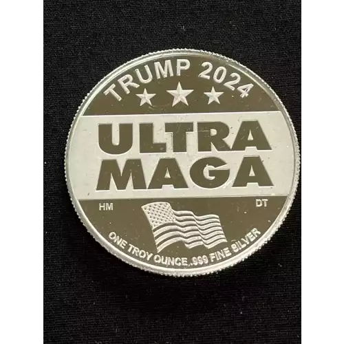 Trump 2024 1oz Silver Return of the Great MAGA King  (2)