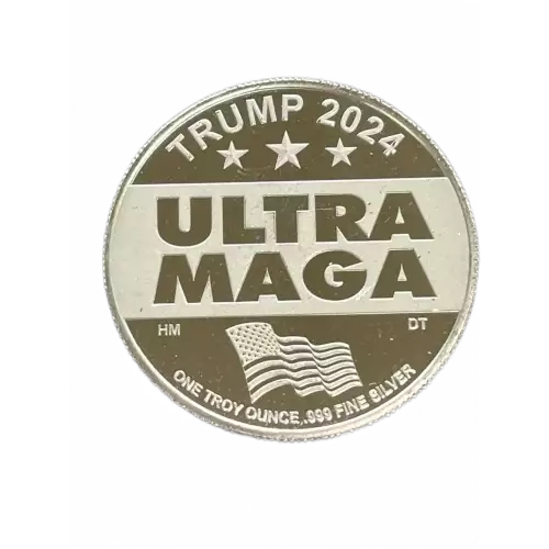 Trump 2024 1oz Silver Return of the Great MAGA King (2)